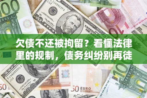 北京欠债不还被拘留？看懂法律里的规制，债务纠纷别再徒劳奔波