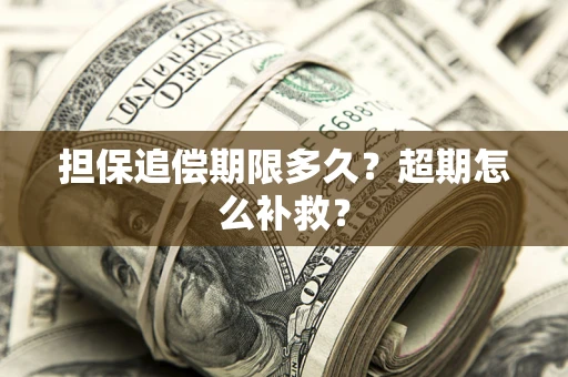 北京担保追偿期限多久？超期怎么补救？