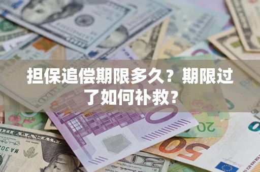 北京担保追偿期限多久？期限过了如何补救？