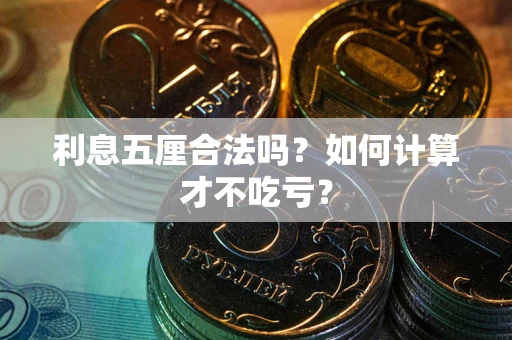北京利息五厘合法吗？如何计算才不吃亏？